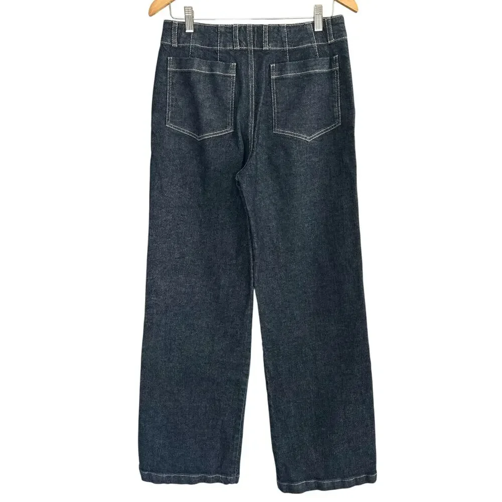 Pharaoh Collection Max Pant in Stretch Denim Size 8 NWOT - Picture 5 of 8